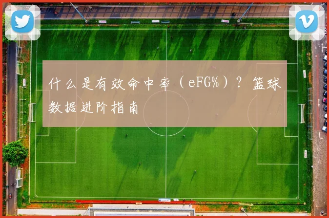 什么是有效命中率(eFG%)?篮球数据进阶指南
